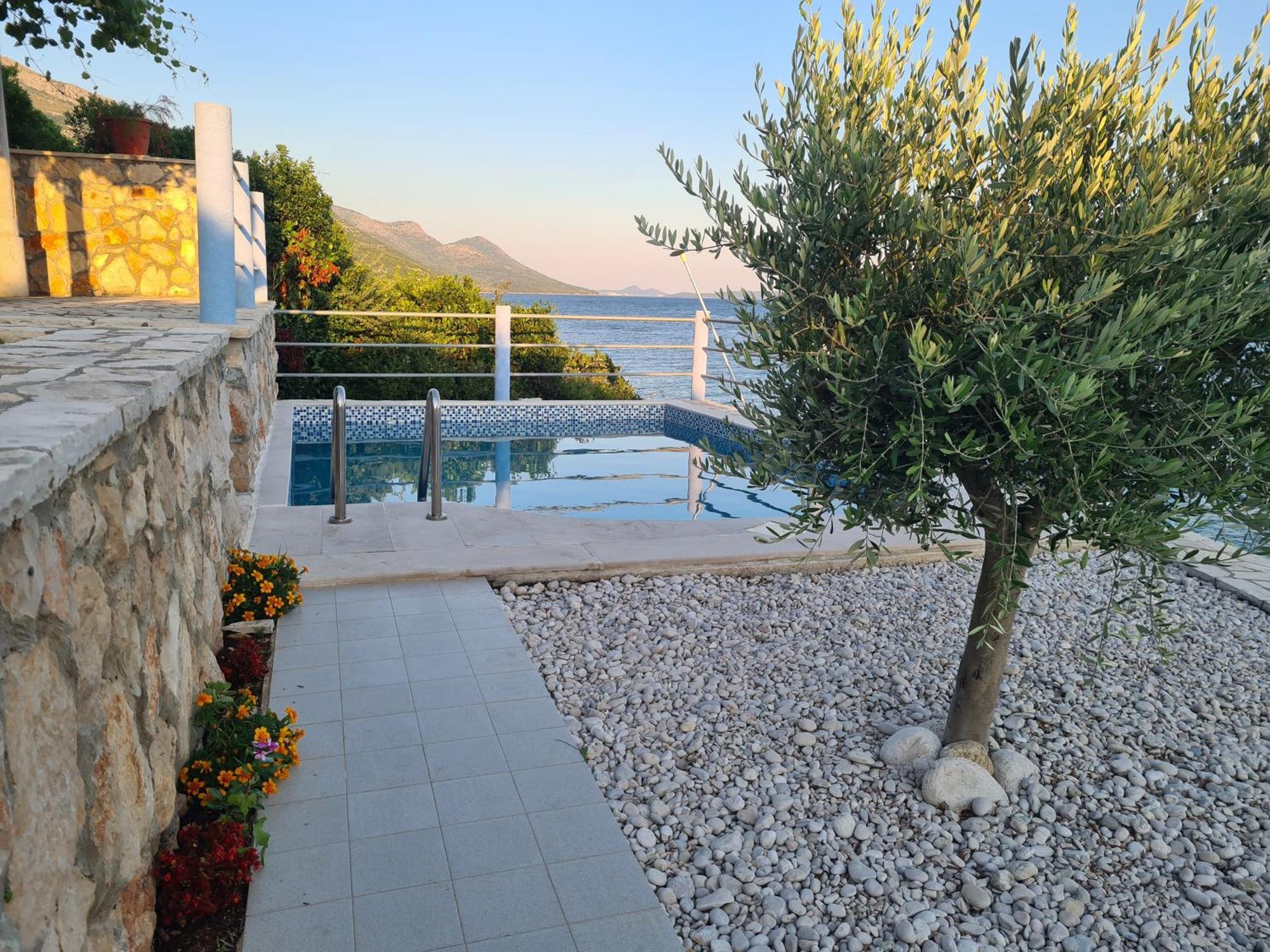 Villa Sea Oasis Ratac Slano Exteriör bild